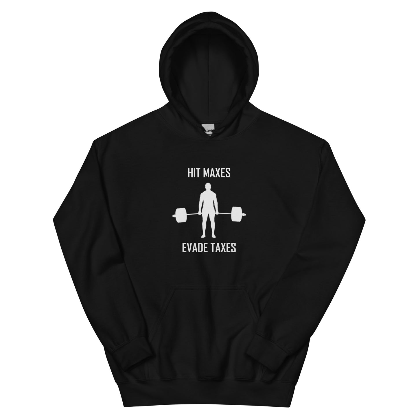 "Hit Maxes Evade Taxes" Hoodie