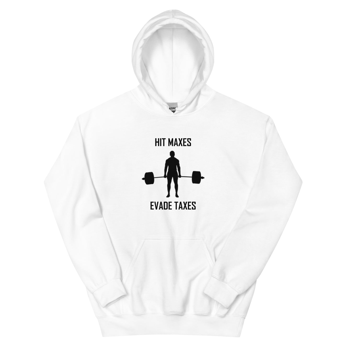 "Hit Maxes Evade Taxes" Hoodie